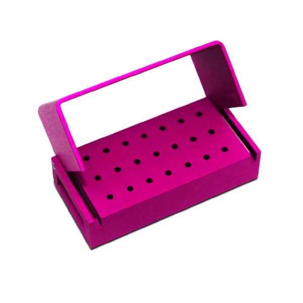 FRESERO ACERO AUTOCLAVABLE MICRODONT ROSA