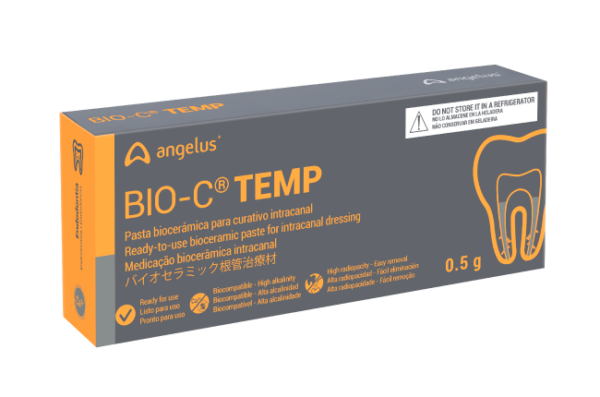 BIO C TEMP PASTA BIOCERAMICA PARA CURATIVO INTRACANAL ANGELUS