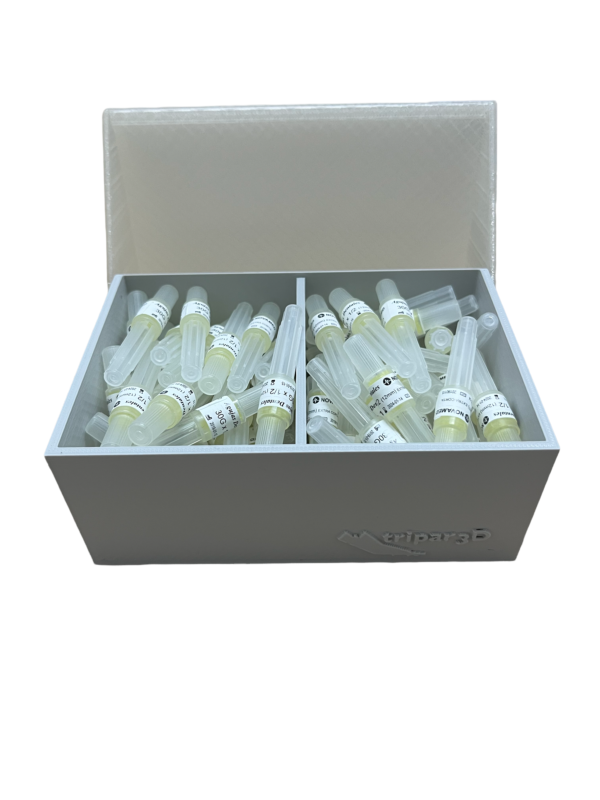 ORGANIZADOR DE ANESTUBOS/AGUJAS PLASTICO CON TAPA