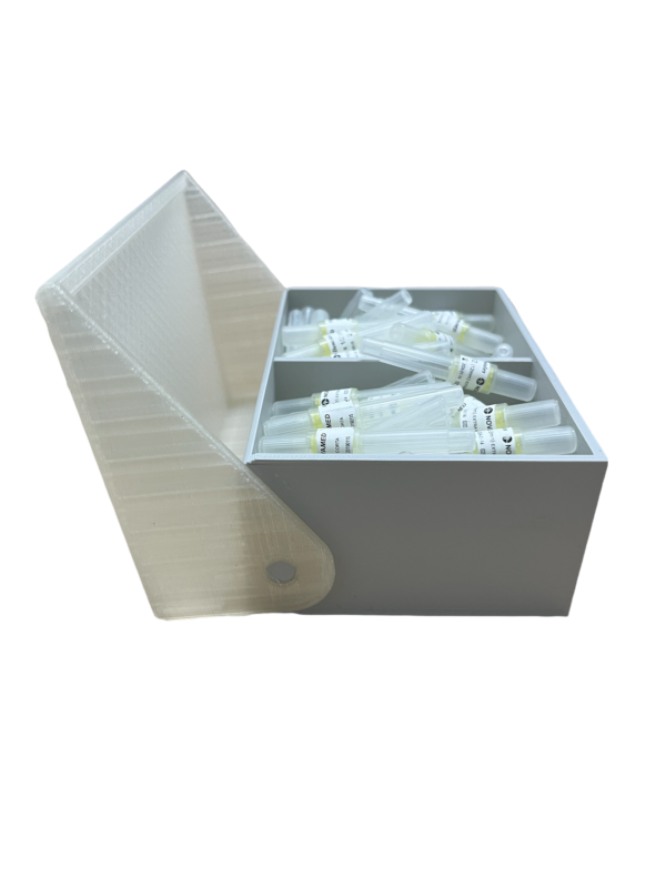 ORGANIZADOR DE ANESTUBOS/AGUJAS PLASTICO CON TAPA - Imagen 2