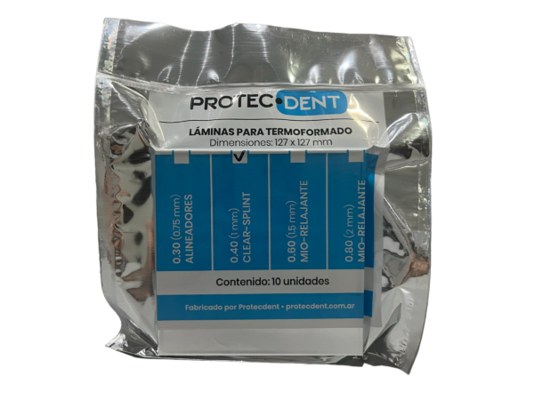 PLACAS RIGIDAS 0.4 PARA TERMOFORMADORA X10