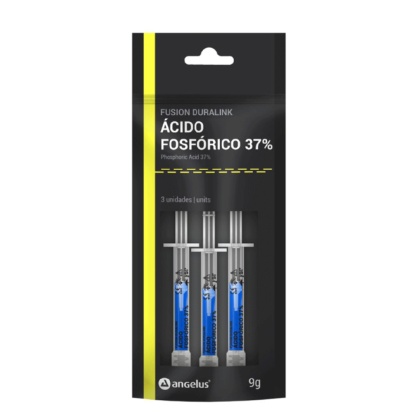 ACIDO GRABADOR ANGELUS X3 JERINGAS 37%