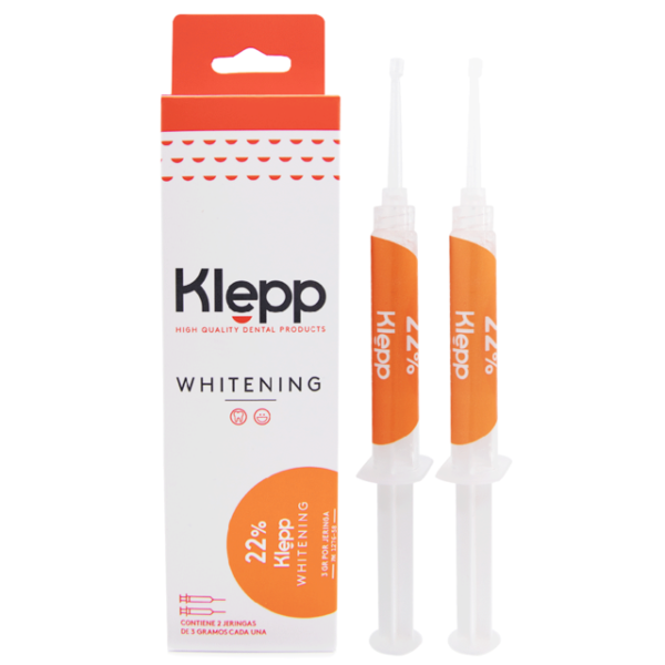 Blanqueamiento Ambulatorio 22% X 2 Jeringas Klepp