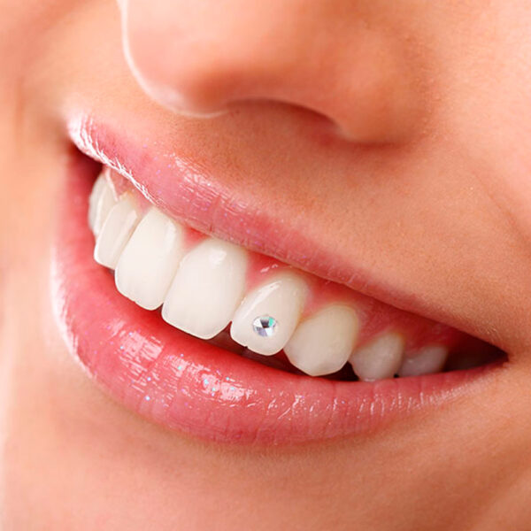 PIERCING DENTAL CRISTAL CAJA X10 UNIDADES